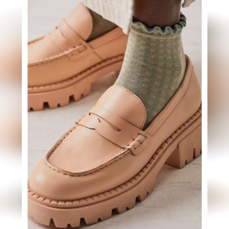Free People Lyra Lug Sole Loafers